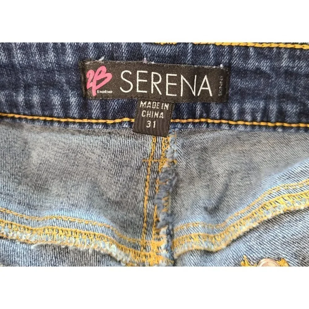 Bebe Women’s Jeans Size 31 Serena Skinny
